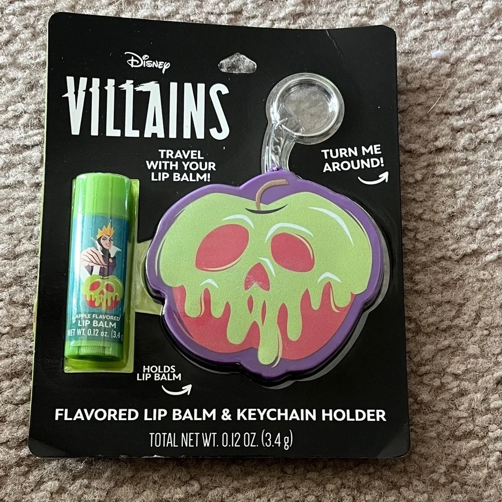 Disney Villains Green and Purple Lip Balm Set
